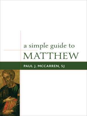 cover image of A Simple Guide to Matthew